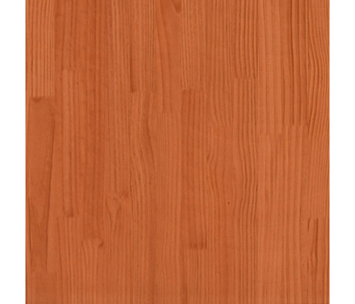 vidaXL sienas apavu plaukti, 2gab., 110x8,5x23,5cm, brūns priedes koks