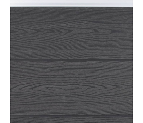 Žoga Panelis, Pelēks, 180X186 Cm, Wpc Vidaxl