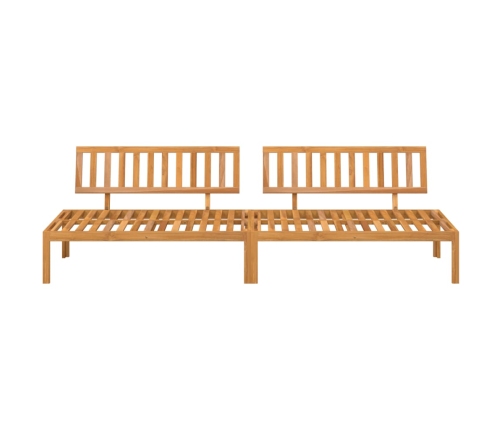 Vidējie Dārza Dīvāni, 2 Gab., Akācijas Masīvkoks Vidaxl