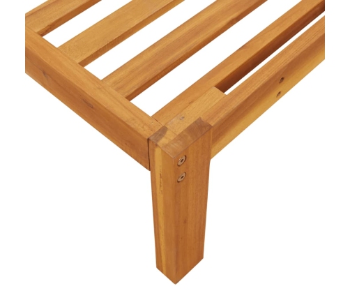 vidaXL vidējie dārza dīvāni, 2 gab., akācijas masīvkoks