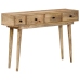 vidaXL konsoles galdiņš, 110x30x75 cm, mango masīvkoks