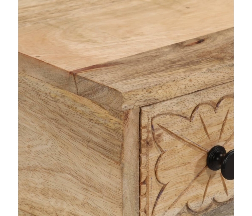 vidaXL konsoles galdiņš, 110x30x75 cm, mango masīvkoks