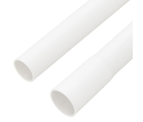 vidaXL kabeļu kanāli, Ø25 mm, 10 m, PVC