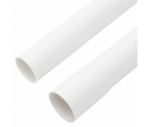 vidaXL kabeļu kanāli, Ø30 mm, 30 m, PVC