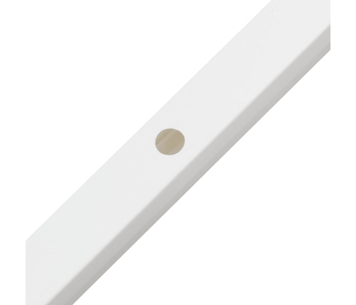 vidaXL kabeļu kanāli, 15x10 mm, 10 m, PVC