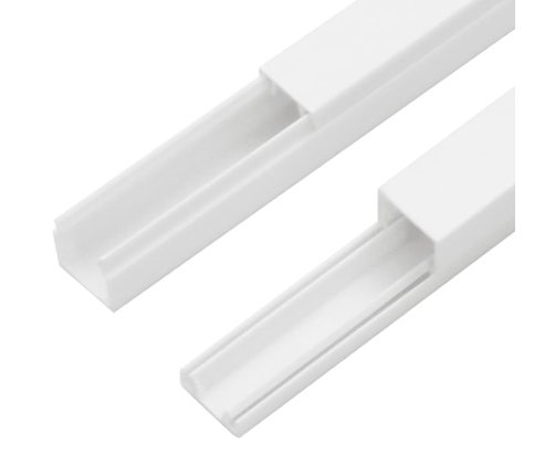 vidaXL kabeļu kanāli, 25x16 mm, 10 m, PVC