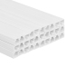 vidaXL kabeļu kanāli, 30x15 mm, 30 m, PVC