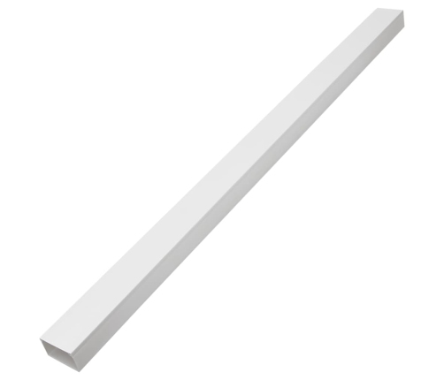 vidaXL kabeļu kanāli, pašlīmējoši, 100x60 mm, 10 m, PVC