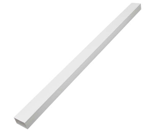 vidaXL kabeļu kanāli, pašlīmējoši, 60x60 mm, 30 m, PVC