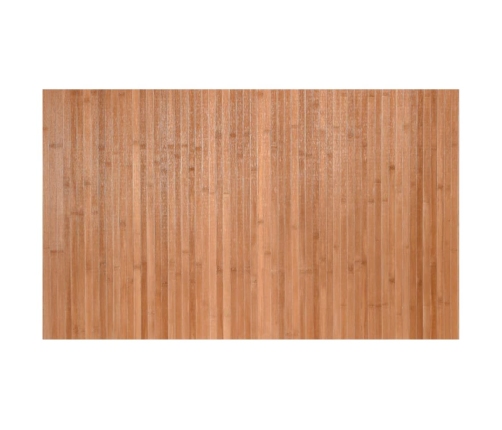 vidaXL paklājs, taisnstūra forma, dabīga krāsa, 60x100 cm, bambuss