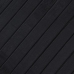 vidaXL paklājs, taisnstūra forma, melns, 100x200 cm, bambuss