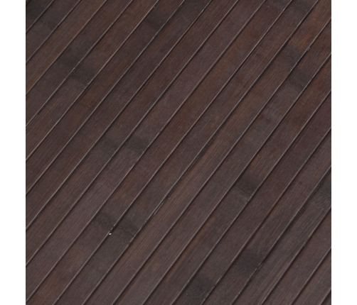 vidaXL istabas aizslietnis, tumši brūns, 165x600 cm, bambuss