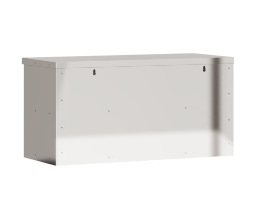 Virtuves Sienas Skapis Ar Bīdāmām Durvīm, Nerūsējošais Tērauds Vidaxl