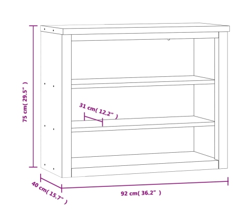 vidaXL virtuves sienas skapis ar plauktiem, nerūsējošais tērauds