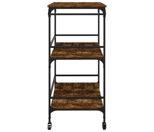 Virtuves Ratiņi, Ozola Krāsa, 100,5X50X105Cm, Inženierijas Koks Vidaxl