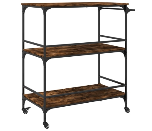 Virtuves Ratiņi, Ozola Krāsa, 100,5X50X105Cm, Inženierijas Koks Vidaxl