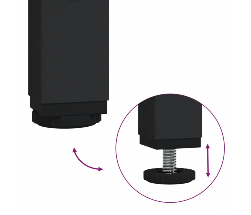 vidaXL virtuves ratiņi, brūna ozola, 53x20x76 cm, inženierijas koks