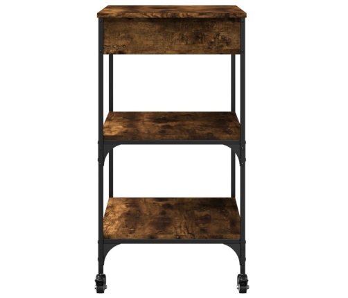 Virtuves Ratiņi, Ozolkoka, 60X48X89,5 Cm, Inženierijas Koks Vidaxl