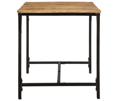 Virtuves Galds, 140X70X75 Cm, Masīvkoka Raupja Mango Vidaxl