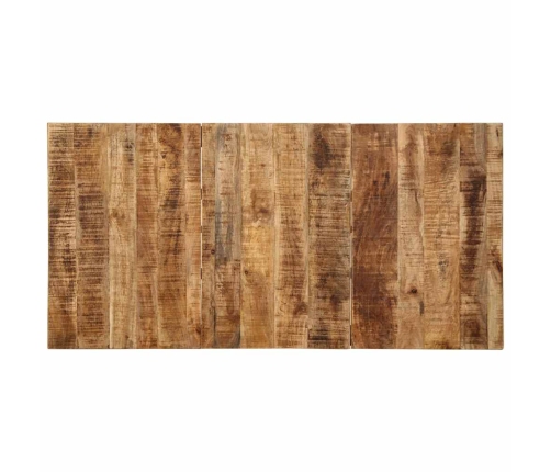 Virtuves Galds, 140X70X75 Cm, Masīvkoka Raupja Mango Vidaxl