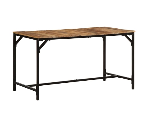 Virtuves Galds, 140X70X75 Cm, Masīvkoka Raupja Mango Vidaxl