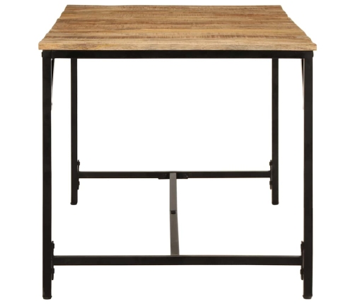 Virtuves Galds, 160X80X75 Cm, Masīvkoka Raupja Mango Vidaxl