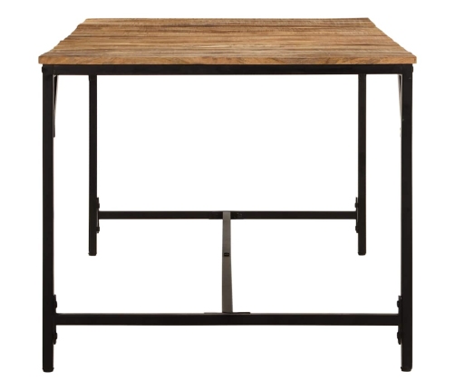 Virtuves Galds, 180X90X75 Cm, Masīvkoka Raupja Mango Vidaxl