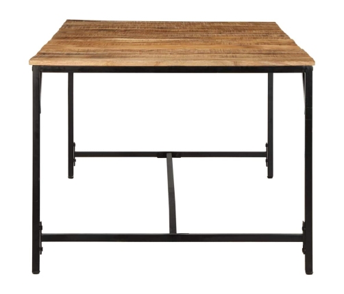 Virtuves Galds, 200X100X75 Cm, Masīvkoka Raupja Mango Vidaxl