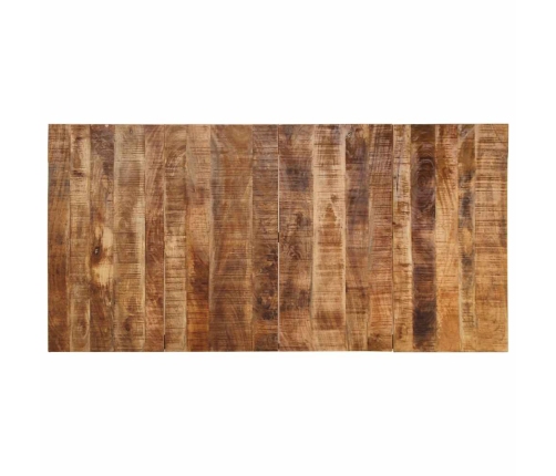 Virtuves Galds, 200X100X75 Cm, Masīvkoka Raupja Mango Vidaxl