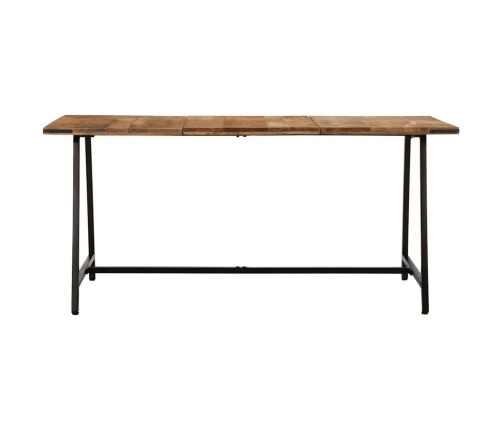 Virtuves Galds, 160X80X75 Cm, Mango Masīvkoks Vidaxl