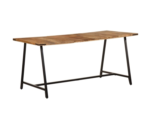 Virtuves Galds, 160X80X75 Cm, Mango Masīvkoks Vidaxl