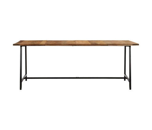 Virtuves Galds, 200X100X75 Cm, Mango Masīvkoks Vidaxl