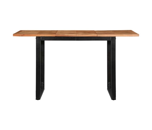 Virtuves Galds, 140X70X75 Cm, Akācijas Masīvkoks Vidaxl