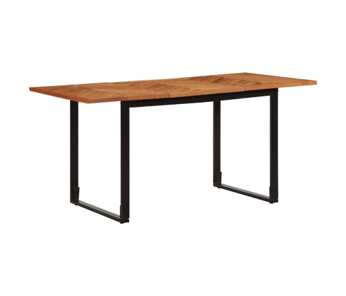 Virtuves Galds, 160X80X75 Cm, Akācijas Masīvkoks Vidaxl