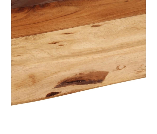 Sienas Plaukti, 2 Gab., 40X20X3,5 Cm, Akācijas Masīvkoks Vidaxl