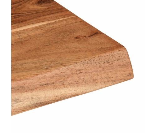 Sienas Plaukti, 2 Gab., 60X20X3,5 Cm, Akācijas Masīvkoks Vidaxl