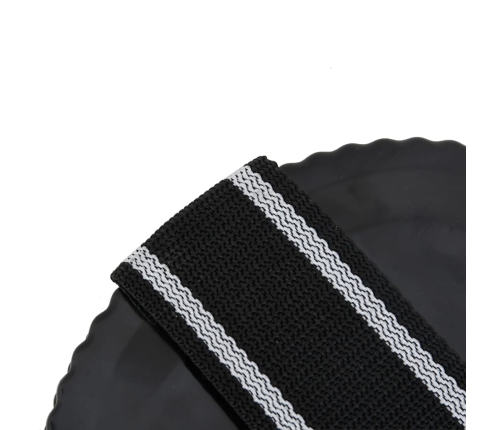 vidaXL zirgu ķemmes, 3 gab., melns tērauds