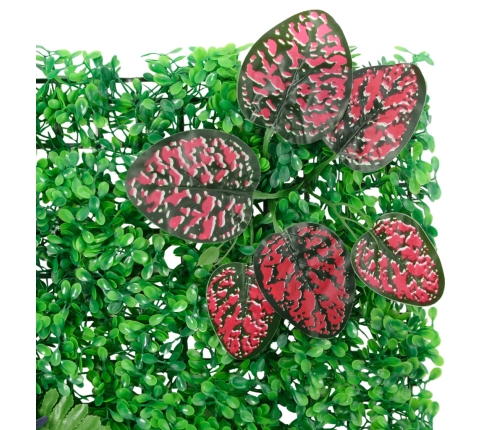  vidaXL mākslīgo augu žogs , 6 gab., zaļš, 40x60 cm