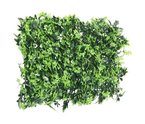  vidaXL mākslīgo augu žogs , 6 gab., zaļš, 40x60 cm