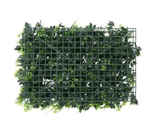  vidaXL mākslīgo augu žogs , 6 gab., zaļš, 40x60 cm