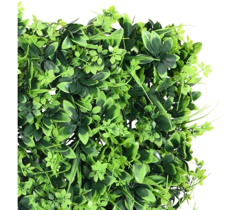  vidaXL mākslīgo augu žogs , 6 gab., zaļš, 40x60 cm