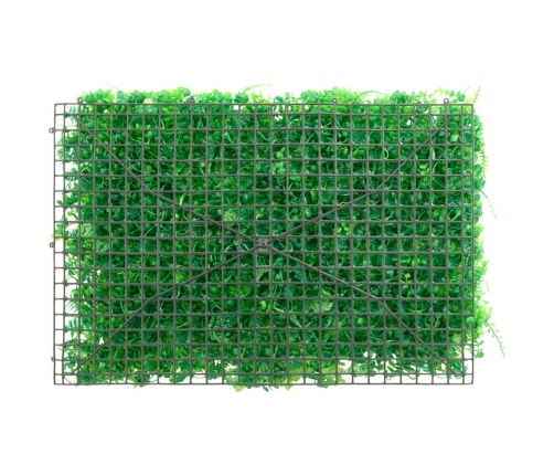  vidaXL mākslīgo papardes lapu žogs , 6 gab., zaļš, 50x50 cm