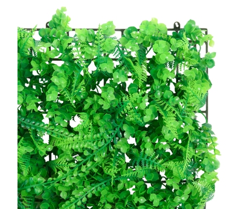  vidaXL mākslīgo papardes lapu žogs , 6 gab., zaļš, 50x50 cm