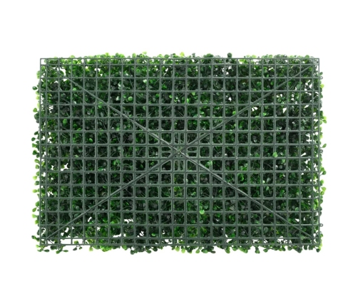  vidaXL mākslīgo augu žogs , 24 gab., zaļš, 40x60 cm