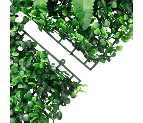  vidaXL mākslīgo augu žogs , 24 gab., zaļš, 40x60 cm