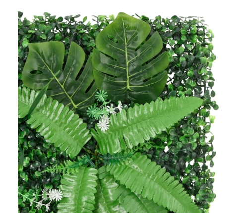  vidaXL mākslīgo augu žogs , 24 gab., zaļš, 40x60 cm