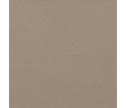 vidaXL balkona aizslietnis, pelēkbrūns, 120x800 cm, 100% poliestera