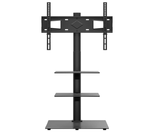 Stūra Tv Statīvs, 3 Līmeņi, 32-65 Collu Tv, Melns Vidaxl