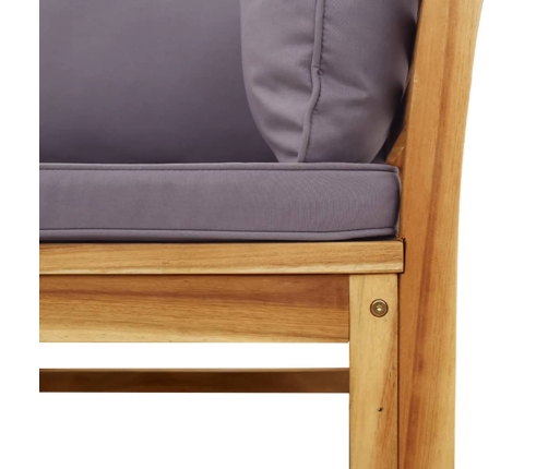 10-Daļīgs Dārza Atpūtas Mēbeļu Komplekts Ar Matračiem, Akācija Vidaxl