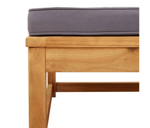 vidaXL 11-daļīgs dārza atpūtas mēbeļu komplekts ar matračiem, akācija